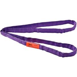 Global Industrial Polyester Round Sling, Endless, 4 ft, 2600/2100/5200 Lbs Cap