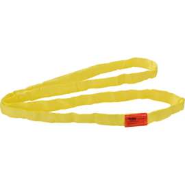 Global Industrial Polyester Round Sling, Endless, 6 ft. x 1.5 in, 8400/6700/16800 Lbs Cap