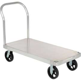 Magliner Aluminum Platform Truck with Smooth Deck 48 x 24 2400 Lb. Cap.