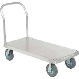 Magliner Aluminum Platform Truck with Smooth Deck 48 x 30 1200 Lb. Cap.