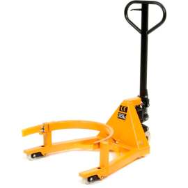 Global Industrial Portable Hydraulic Drum Lifting Jack 800 Lb. Capacity