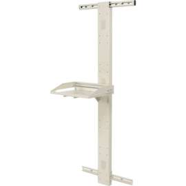 72"H Laptop Wall Mount Unit - Beige
