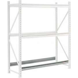 Global Industrial Additional Shelf, Extra Heavy Duty Rack, No Deck, 96"W x 36"D, Gray