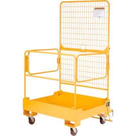 Global Industrial Fold Down Forklift Work Maintenance Platform 36 x 36