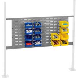 Global Industrial 36" Louver Panel Kit, 48"W, Gray