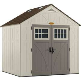 Suncast 378 Cu Ft Tremont Shed BMS8700 - 8'W x 7'D