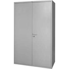All-Welded Heavy Duty Storage Cabinet, 16 Gauge, 60"Wx24"Dx84"H, Gray