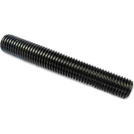 1/4-20 x 3" Plain Finish Low Carbon Fully Threaded Stud - Package Qty 100