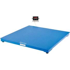 Global Industrial NTEP Pallet Scale With LED Indicator, 5'x5', 5,000 lb x 1 lb