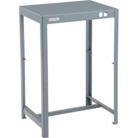 Global Industrial Deluxe Machine Table, 12 Gauge Welded Top, 24"W x 18"D x 36"H