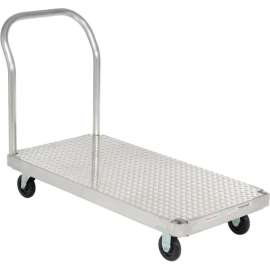 Magliner Aluminum Platform Truck with Diamond Deck 60 x 30 1000 Lb. Cap.