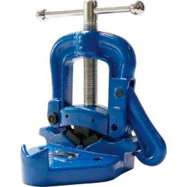 Global Industrial Bench Yoke Vise, 1/8" - 2-1/2" Pipe Capacity