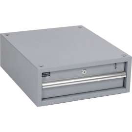 Global Industrial Steel Drawer, 17-1/4"W x 20"D x 6"H, Gray