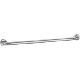 Global Industrial Straight Grab Bar, Peened Stainless Steel - 36"W x 1-1/2" Dia.