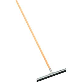 Global Industrial 24" Straight Floor Squeegee With Wood Handle