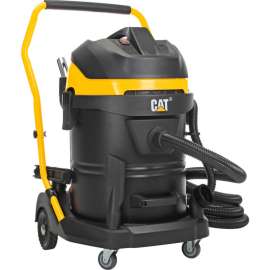 Cat C16V Stainless Steel HEPA Wet/Dry Vacuum, 16 Gallon Cap.