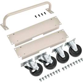 Caster & Handle Kit for 16-Chromebook & Laptop Charging Cabinet, Putty