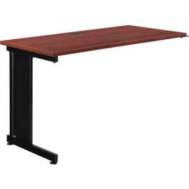 Interion 48"W Left Handed Return Table - Mahogany (SG8030)