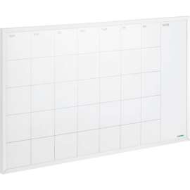 Global Industrial Steel Cubicle Calendar Whiteboard, Monthly, 24"W x 14"H