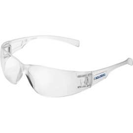 Global Industrial Frameless Safety Glasses, Anti-Fog, Clear Lens