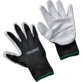 Global Industrial Foam Nitrile Coated Gloves, Gray/Black, Medium, 1-Pair