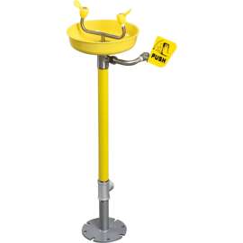 Global Industrial Emergency Eyewash Station, Pedestal Mount