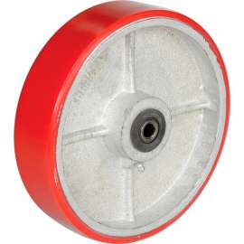 Global Industrial 8" x 2" Polyurethane Wheel - Axle Size 1/2"