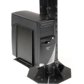 Global Industrial; Computer CPU/UPS/Power Supply Holder - Black