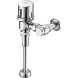 Global Industrial Automatic Urinal Flush Valve, Battery Operated, 1.0 GPF