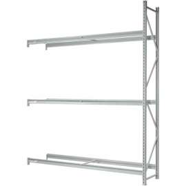Global Industrial Truck Tire Rack 3 Tier Add-On 72"W x 24"D x 120"H