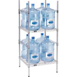 5 Gallon Water Bottle Storage Rack, 8 Bottle Capacity