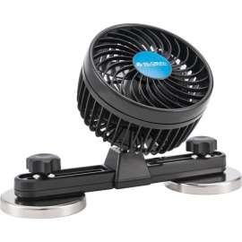 Global Industrial 4-1/2" Magnetic Forklift Fan, 119 CFM, 12V, 2 Speed