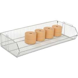 Global Industrial Stackable Wire Storage Bin, 48"W x 20"D x 9"H