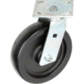 Faultless Swivel Plate Caster 1461-8 8" Polyolefin Wheel