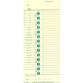 Acroprint Weekly Time Cards Box Of 1000