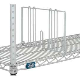 Nexel , Nexelate Silver Epoxy Wire Divider, 14"D x 8"H