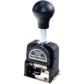 Advantus Royall Economy Numbering Machine, Model RNM6-7, 6 Wheels, Type Size E
