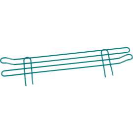 Nexel Poly-Green Wire Ledge, 21"W x 4"H