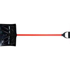 TrueTemper 1673300 16" Poly Blade Combo Snow Shovel W/ Steel D-Grip Handle