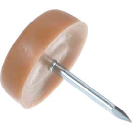 Allpoints 1211039 Glide, Nail On, Plst, 3/4"Dia