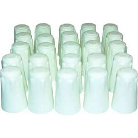 Allpoints 85-1085 High Temperature Large Porcelain Wire Connectors - 25/Pack