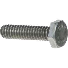 Allpoints 26-1060 1/4"-20 x 1" Stainless Steel Hex Head Cap Screw