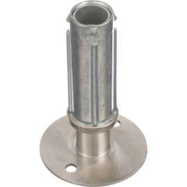 Allpoints 266236 Foot, 3"Adj, Flanged, Stainless Steel, 1-5/8"Od