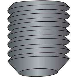 Socket Set Screw - 3/8-16 x 1/2" - Cup Point - Steel Alloy - Blk Oxide - UNC - 100 Pk - BBI 101453