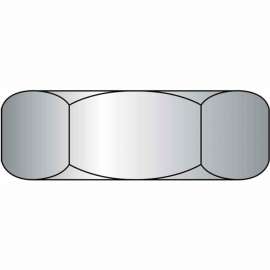 Hex Jam Nut - 5/8-11 - Low Carbon Steel - Zinc CR+3 - UNC - Pkg of 50 - Brighton-Best 330170