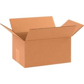 Global Industrial Cardboard Corrugated Boxes, 10"L x 7"W x 5"H, Kraft