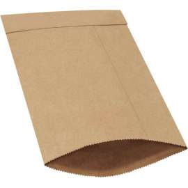 Global Industrial Padded Mailers, #00, 5"W x 10"L, Kraft, 250/Pack