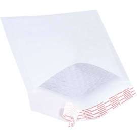 Self Seal Bubble Mailers, #0, 6"W x 10"L, White, 250/Pack