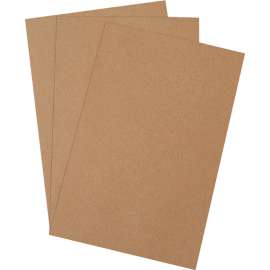 Global Industrial Chipboard Pads, 18"L x 12"W, Kraft, 420/Pack