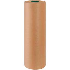 Poly Coated Virgin Kraft Paper, 50 lbs., 24"W x 600'L, 1 Roll